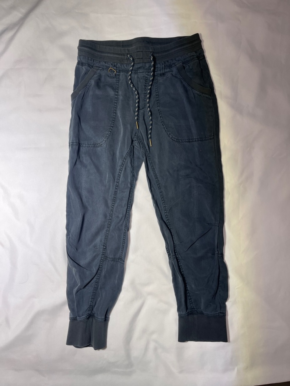 Anthropologie Men's Navy Drawstring Jogger Pants